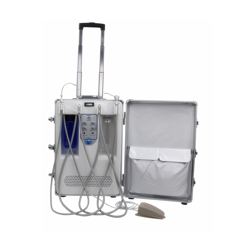 VET-406A Portable Dental Unit (Aluminum Box)